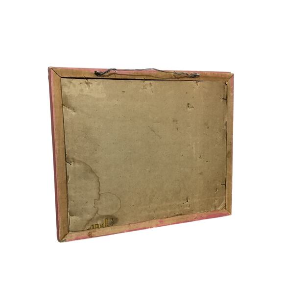 Antique Frame With Print Model T Paul Maxwell - Picture 5 of 11